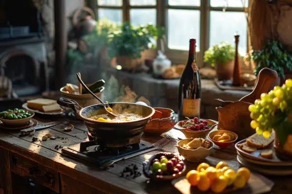 Fondue vigneronne : composition et ingrédients pour une recette réussie