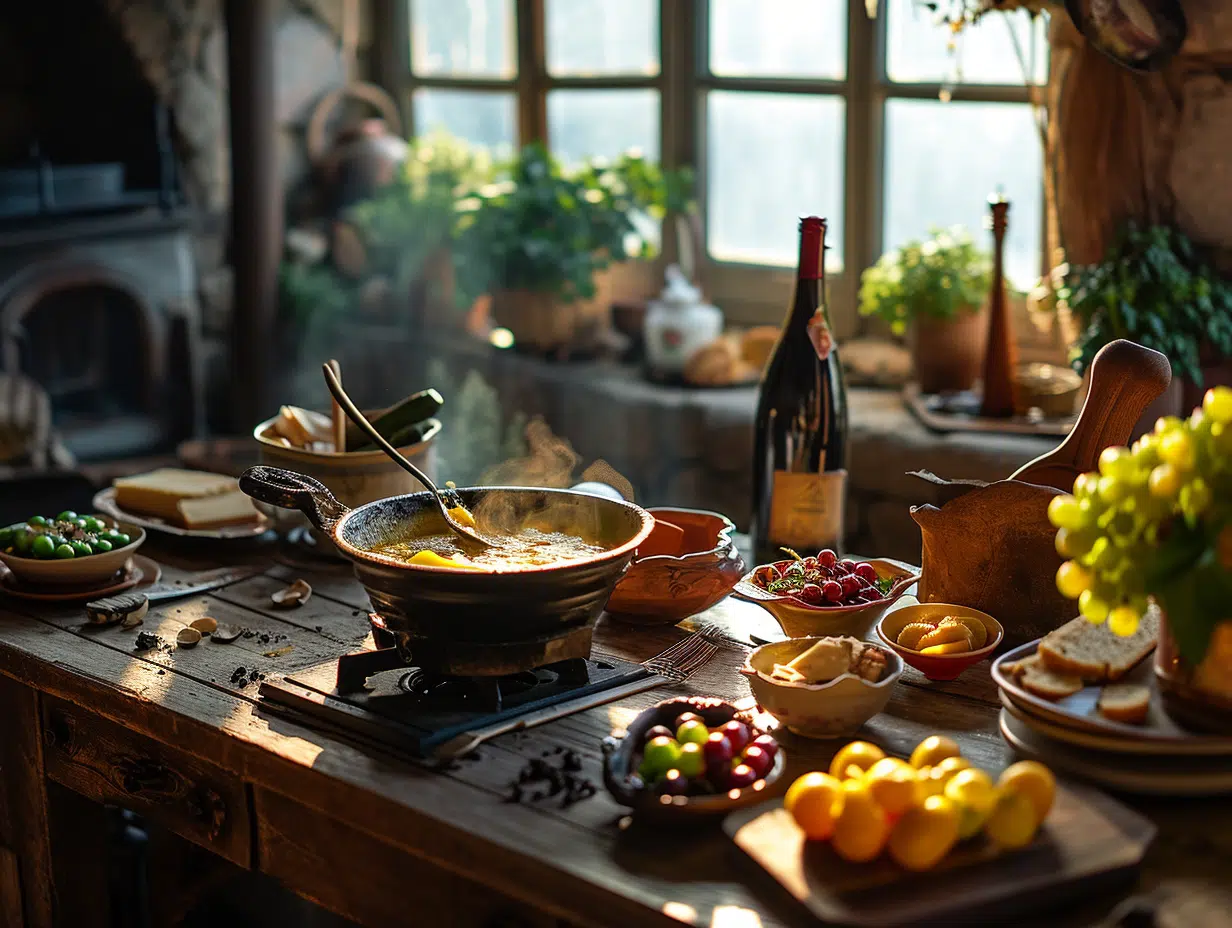 Fondue vigneronne : composition et ingrédients pour une recette réussie