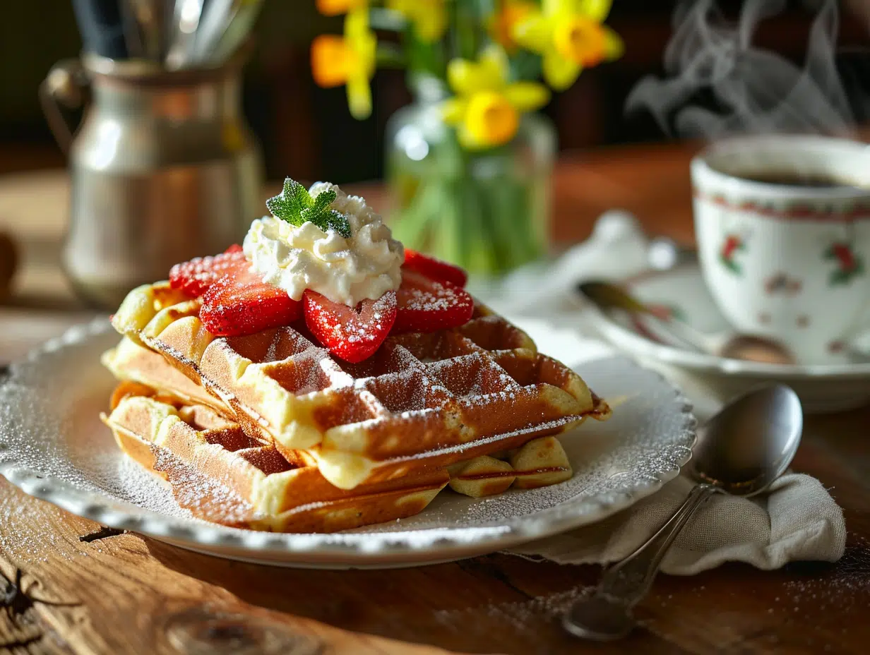 Recette de gaufre moelleuse et gonflée : secrets pour une préparation réussie