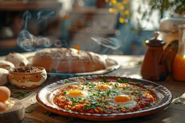 Chakchouka tunisienne : une recette authentique pleine de saveurs