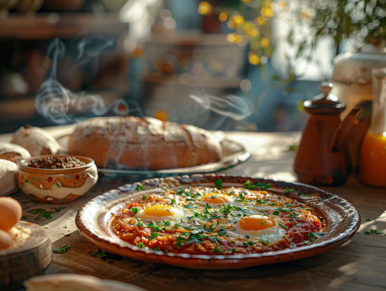 Chakchouka tunisienne : une recette authentique pleine de saveurs