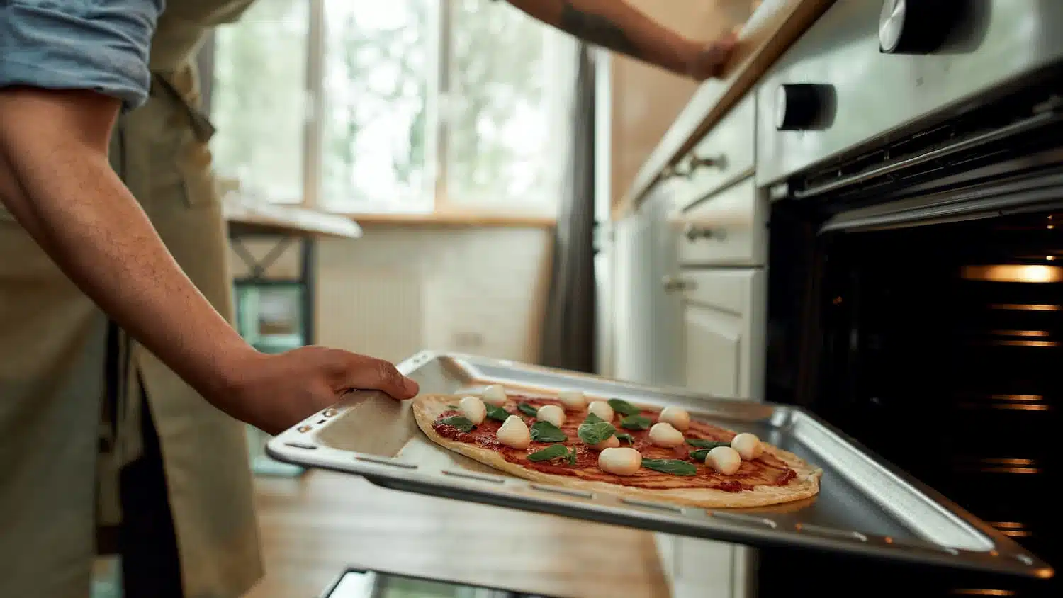 Le temps de cuisson parfait pour une pizza surgelée au four