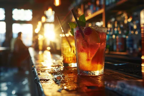 Mystère des cocktails : pourquoi 2 pailles sont-elles utilisées ?