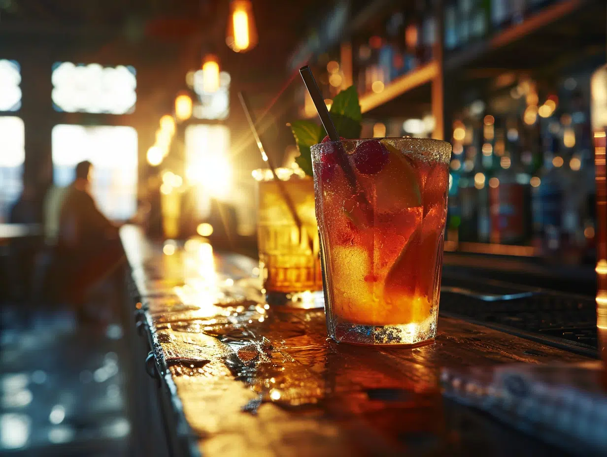 Mystère des cocktails : pourquoi 2 pailles sont-elles utilisées ?