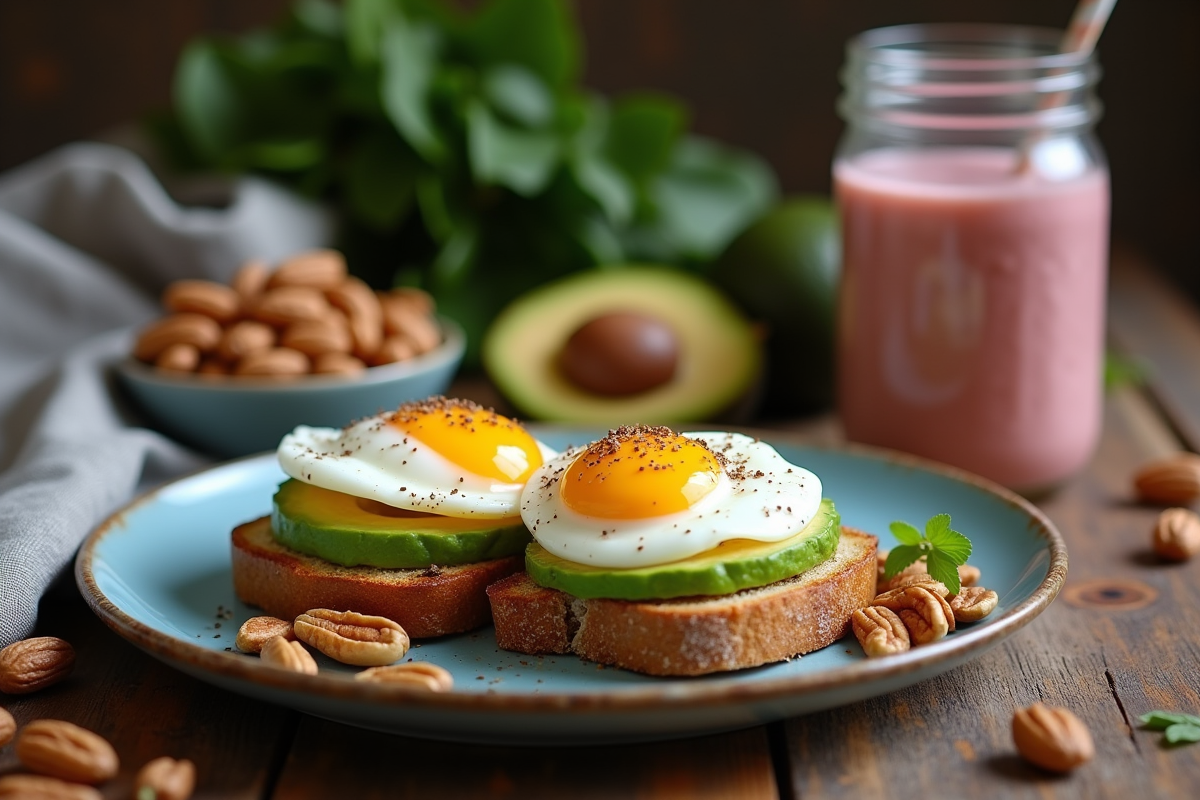 petit-déjeuner protéines