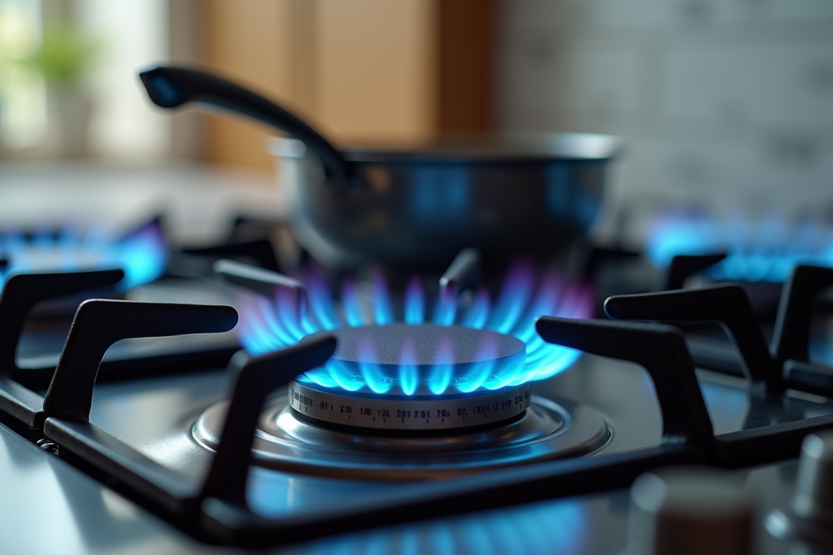 cuisinière gaz