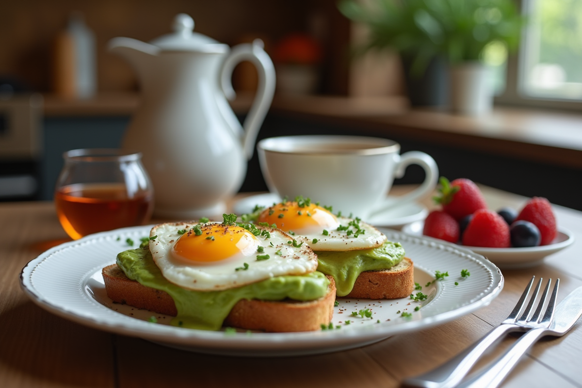 petit-déjeuner sain