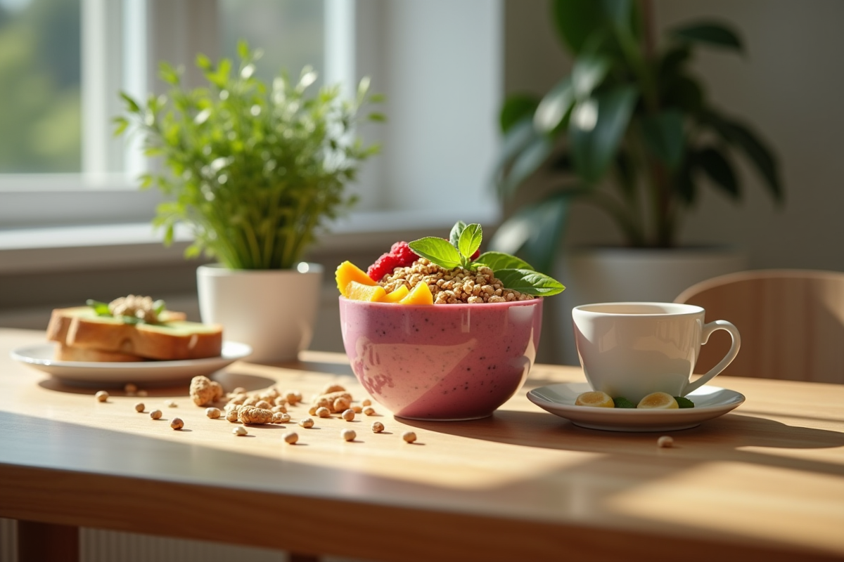petit-déjeuner sain